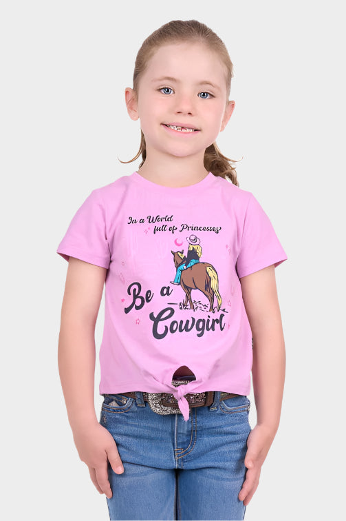 PURE WESTERN GIRLS MIMI S/S TEE (PINK)
