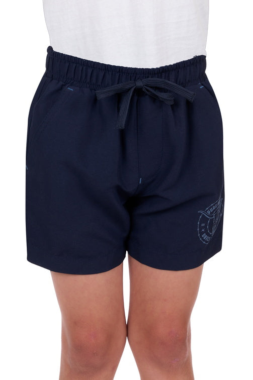 PURE WESTERN BOYS WALKER BOARDSHORT (NAVY)