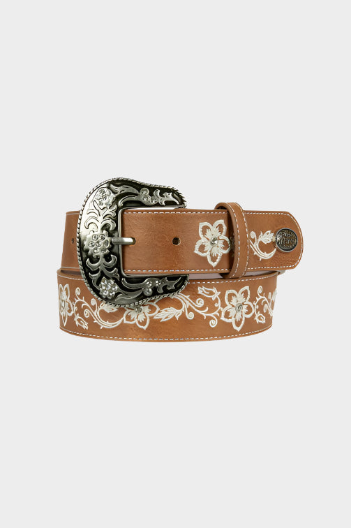 PURE WESTERN WOMENS JASMINA BELT (TAN)
