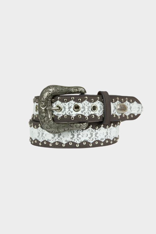 PURE WESTERN WOMENS LILLY BELT (CHOCOLATE)