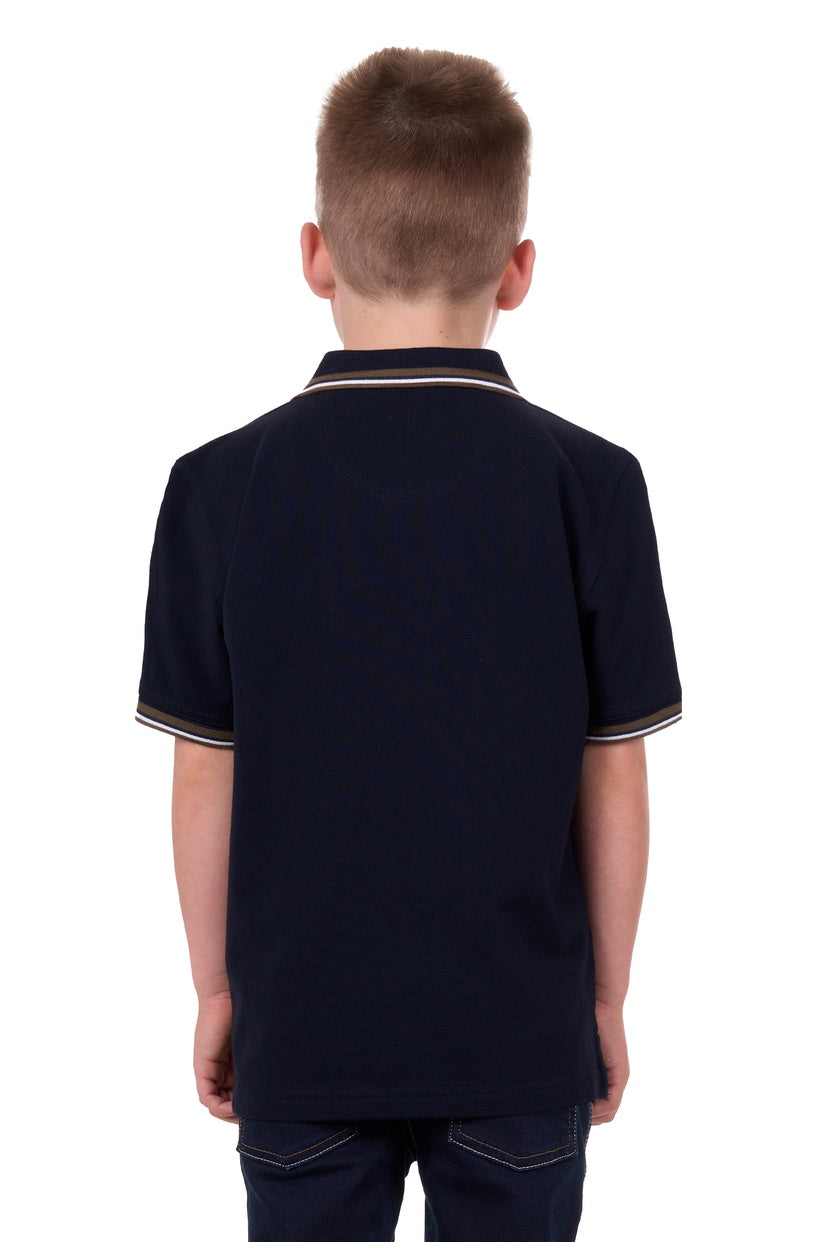 THOMAS COOK BOYS LOGAN S/S POLO (NAVY)