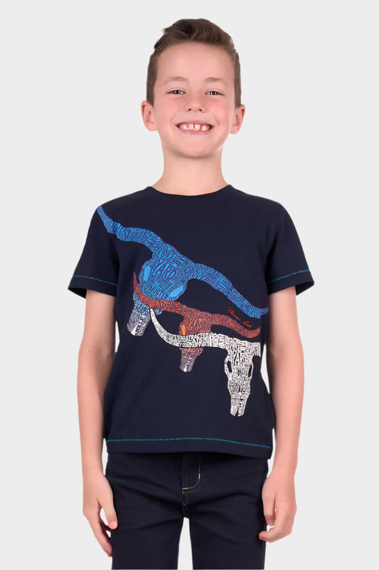 THOMAS COOK BOYS JESSE S/S TEE (NAVY)