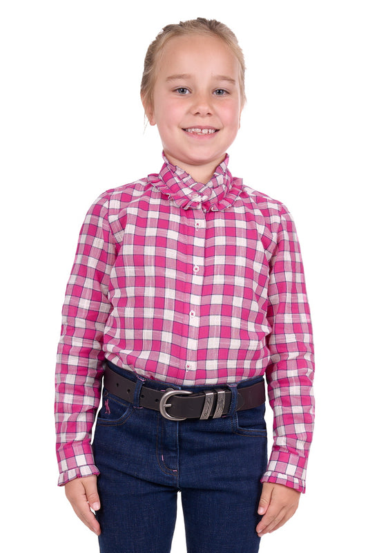 THOMAS COOK GIRLS RUBY L/S SHIRT (BRIGHT ROSE)
