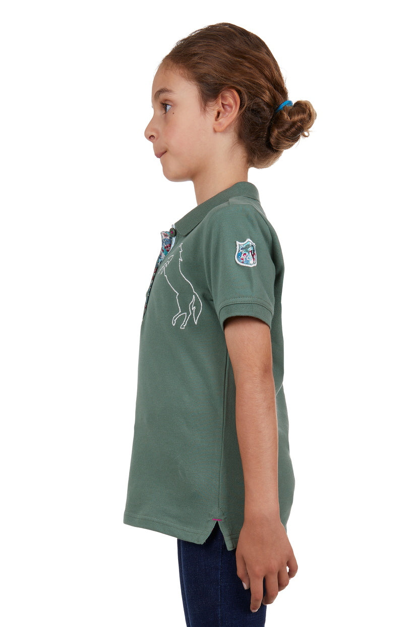 THOMAS COOK GIRLS LUNA S/S POLO (KHAKI)