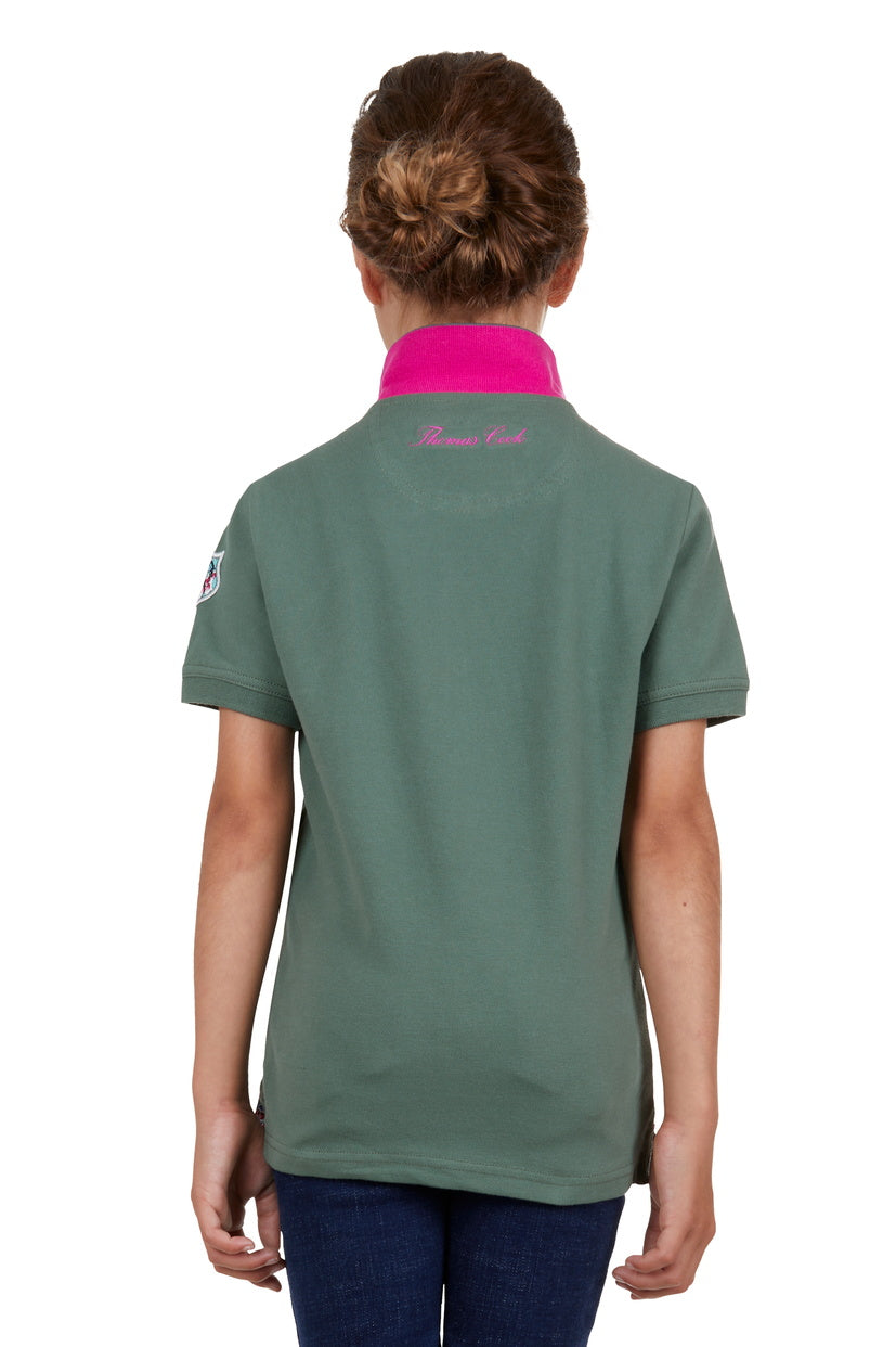 THOMAS COOK GIRLS LUNA S/S POLO (KHAKI)