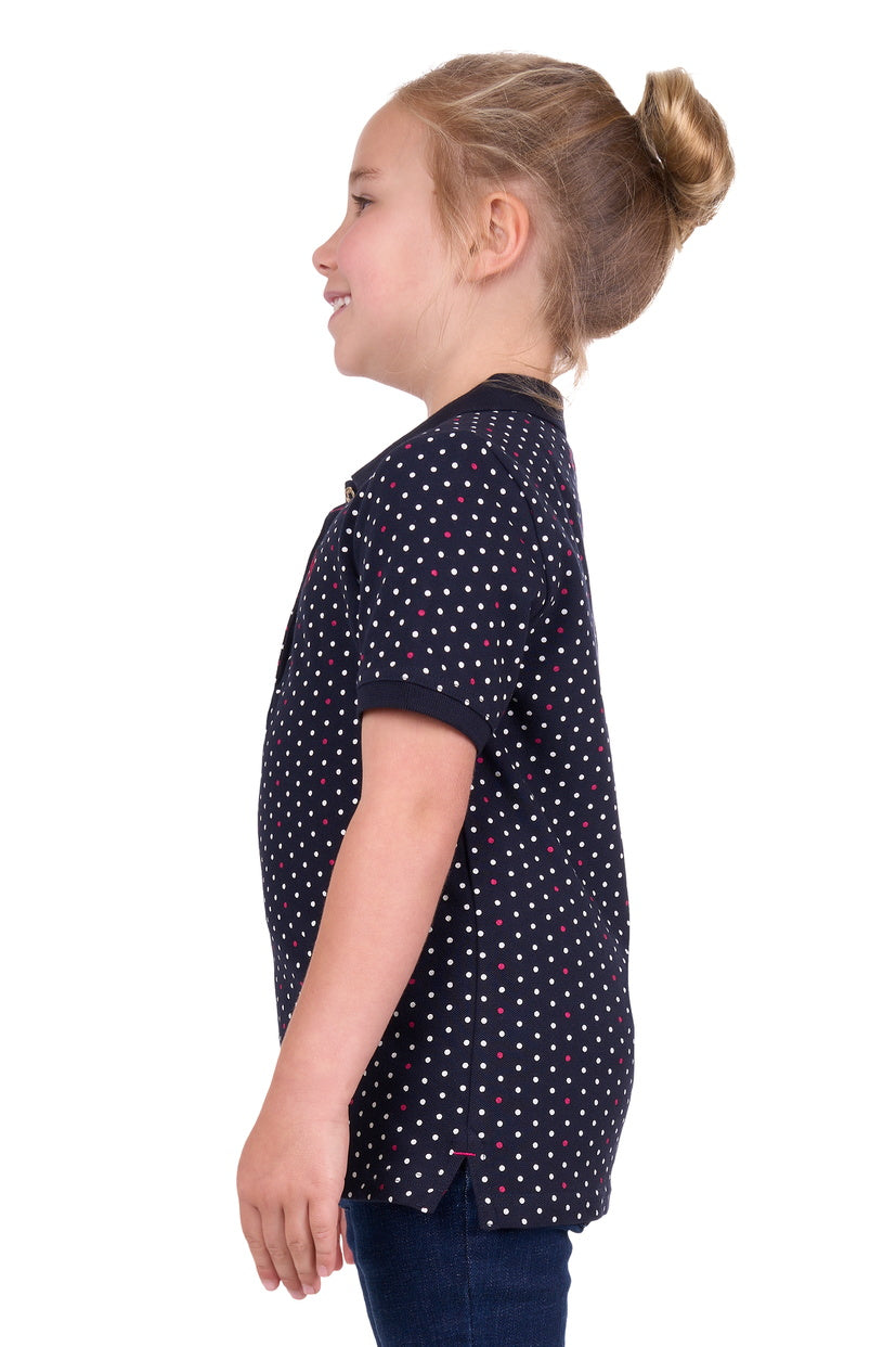 THOMAS COOK GIRLS MAISIE S/S POLO (NAVY)