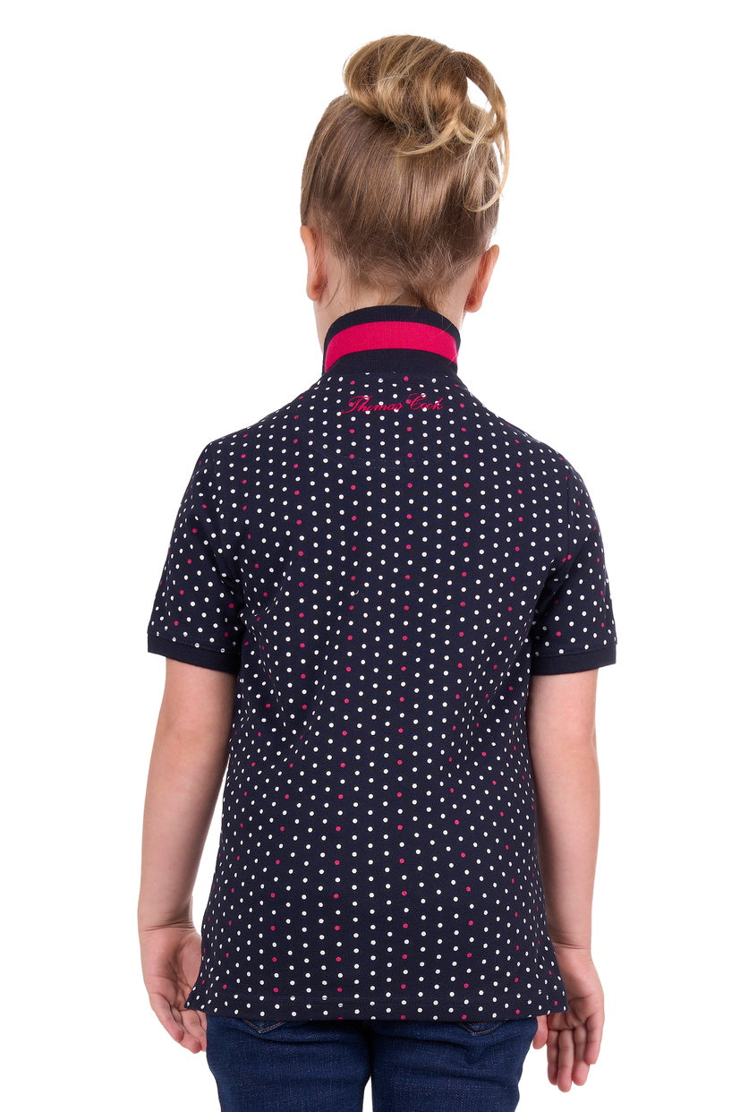 THOMAS COOK GIRLS MAISIE S/S POLO (NAVY)