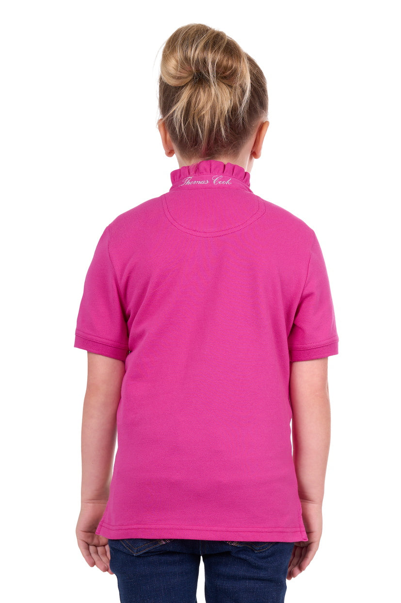 THOMAS COOK GIRLS DORRA S/S POLO (BERRY)