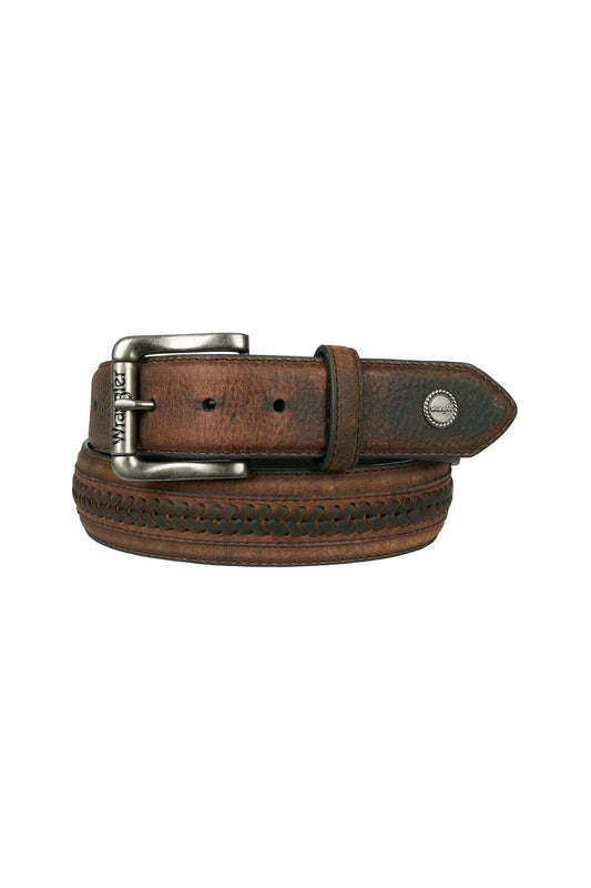 WRANGLER MENS FORDE BELT (COFFEE)