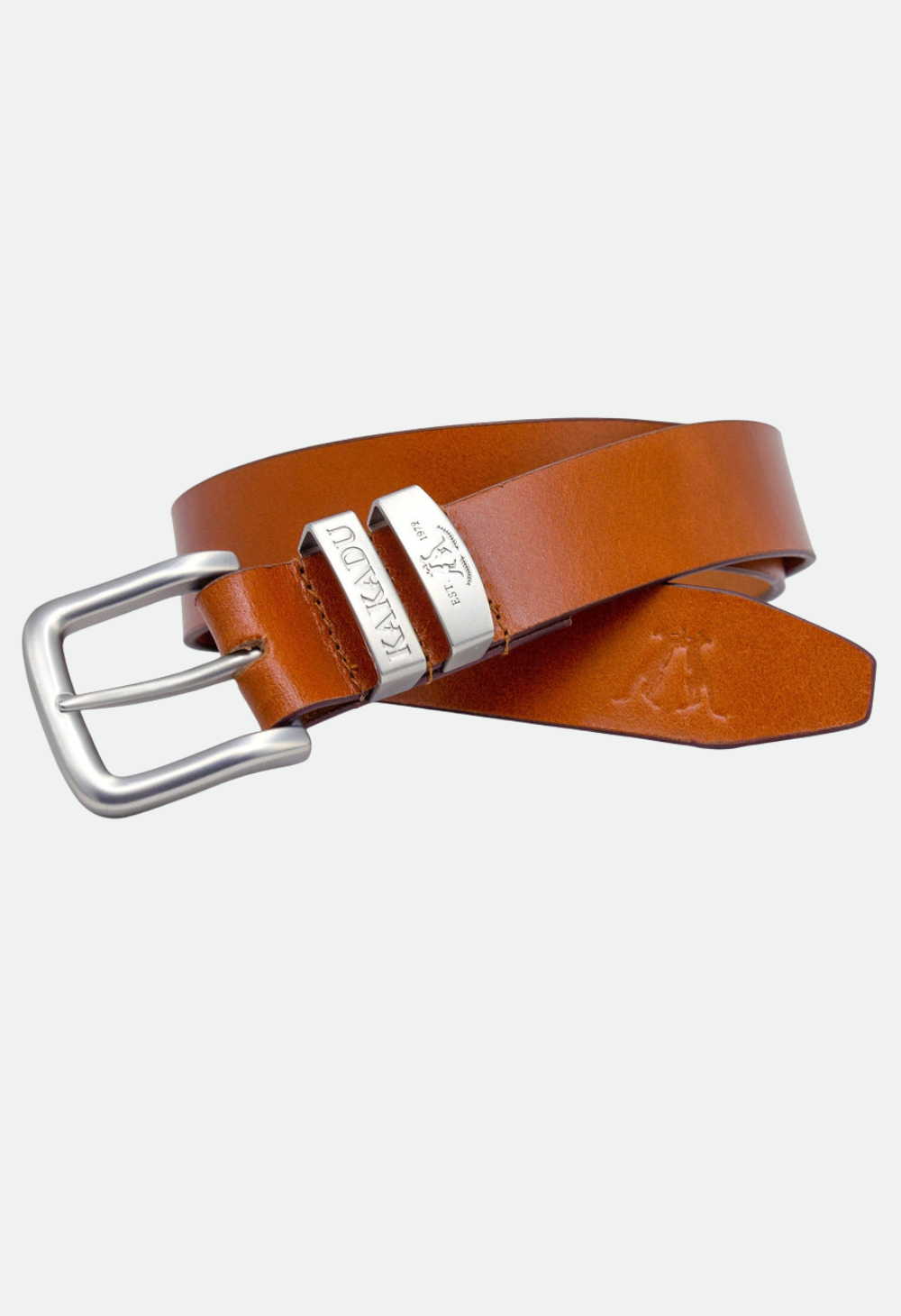 Kakadu Ironbark Belt Double Keeper - Tan