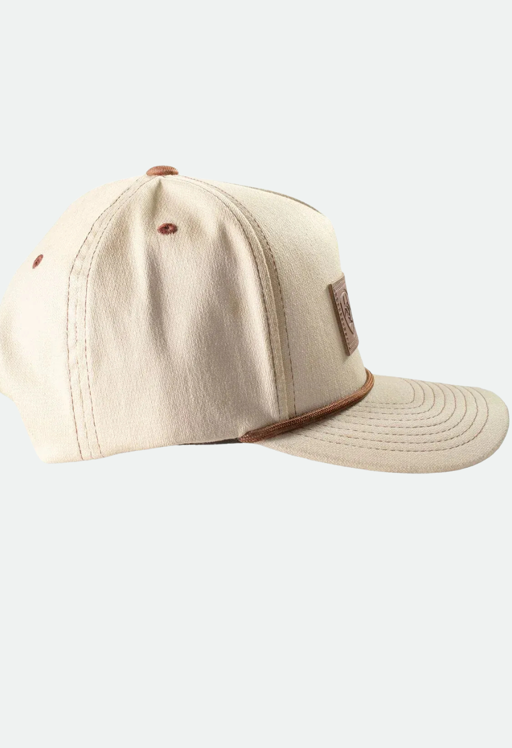 Ariat Men's Snapback Closure Cap with Patch - Khaki