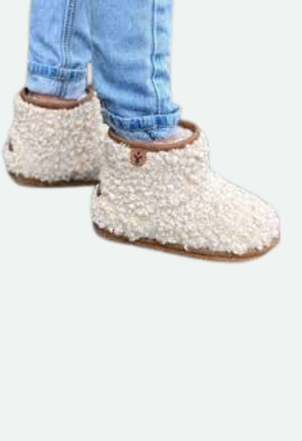 EMU AUSTRALIA KIDS WALLABY MINI - TEDDY NATURAL
