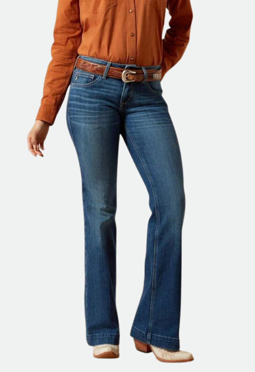 Ariat Women's Perfect Rise Leslie Slim Trouser Jeans - Vermont