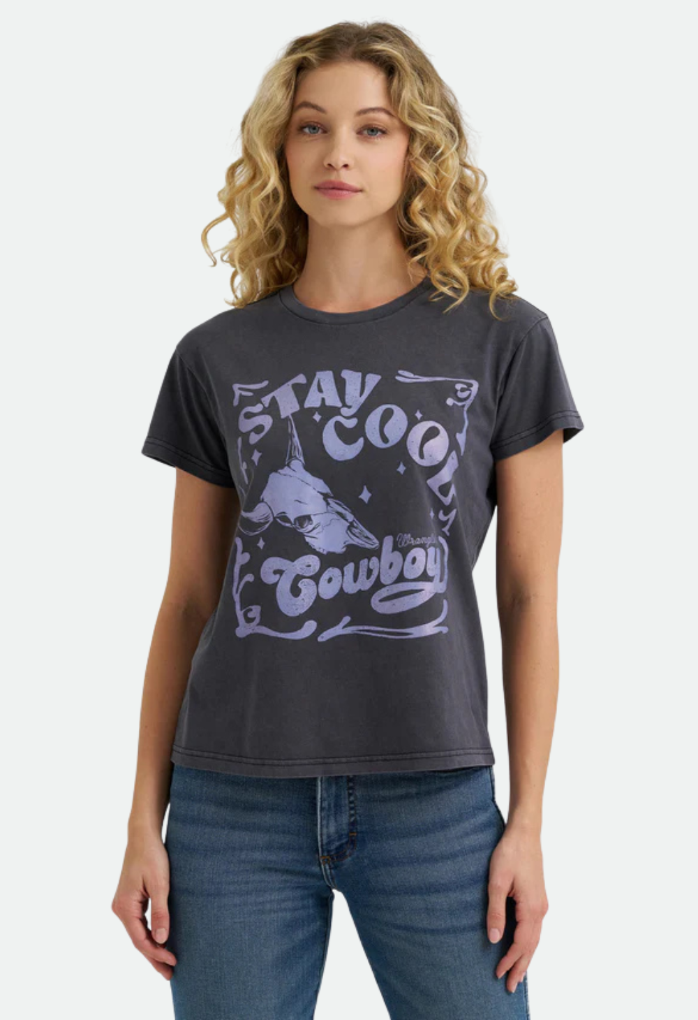 Wrangler Women's Retro Stay Cool T-Shirt - Reg Fit Ss Tee