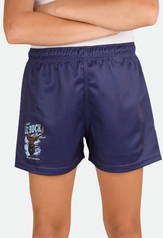Ringers Western Kids Lil Buck Footy Short - Navy