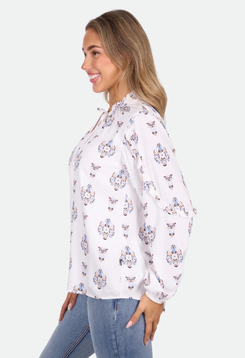 Pure Western Women’s Keeley Long Sleeve Blouse