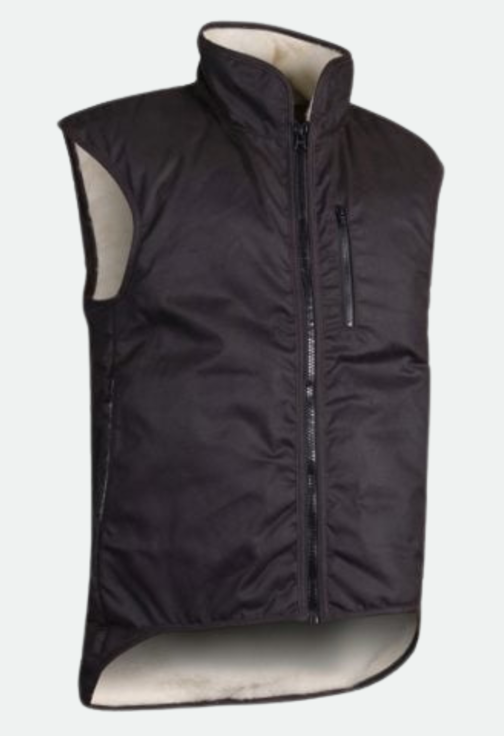 Styx Mill Brown "Shearling" Lined Vest