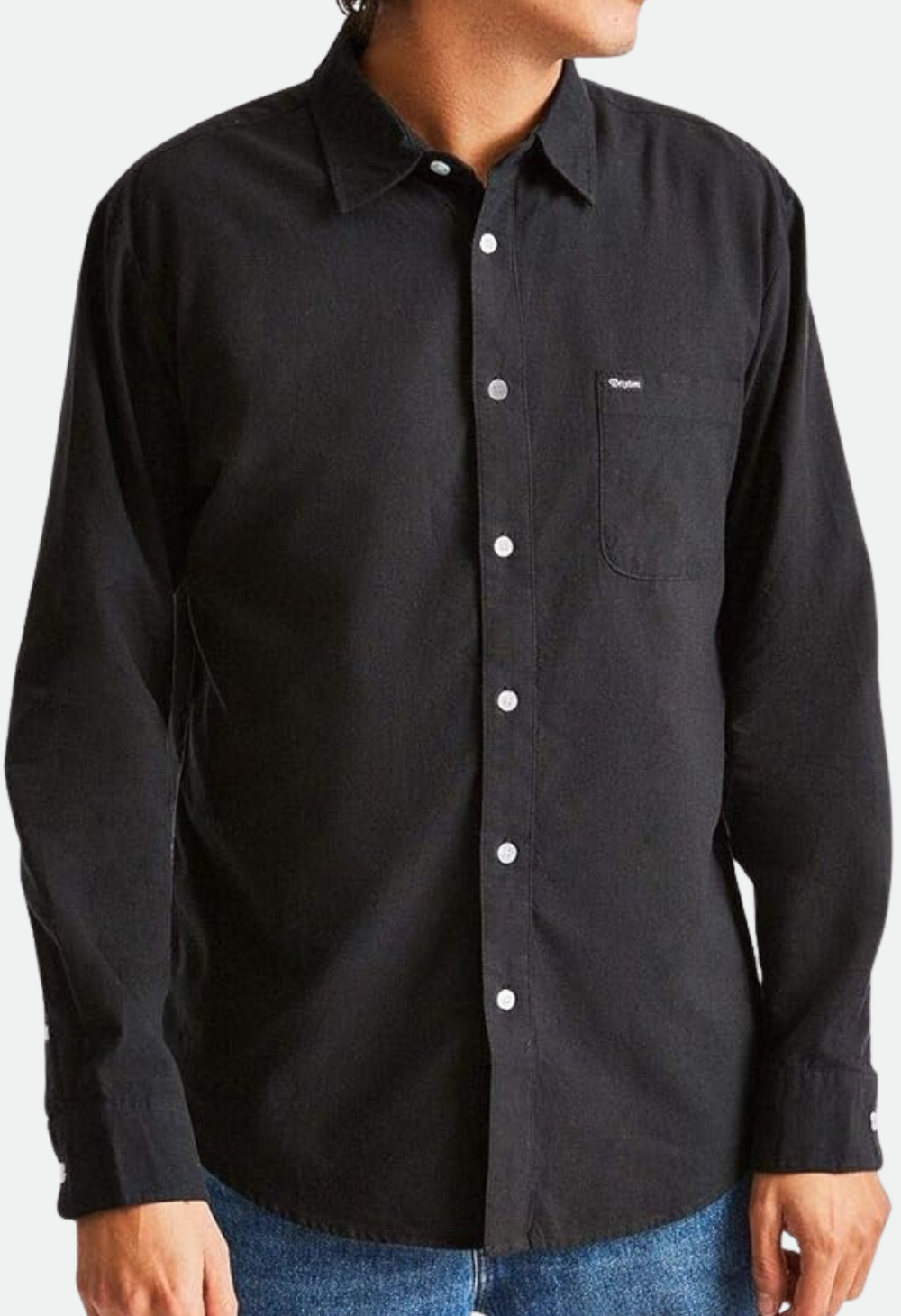 Brixton Charter LS Woven - Black