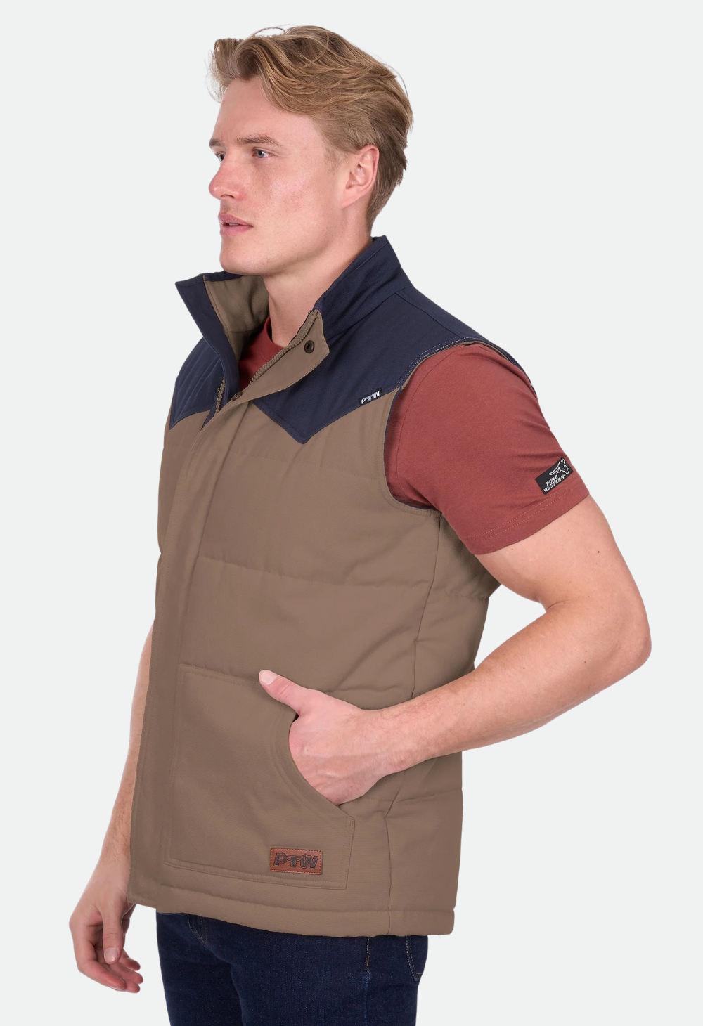 Pure Western Men’s Jamie Reversible Vest