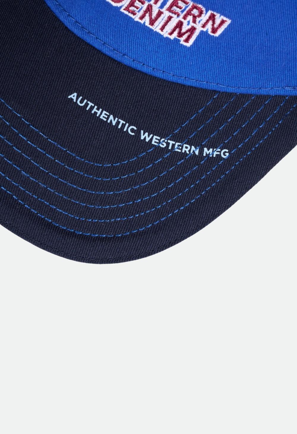 Wrangler Men’s Wade HP Full Back Cap - Blue/Navy
