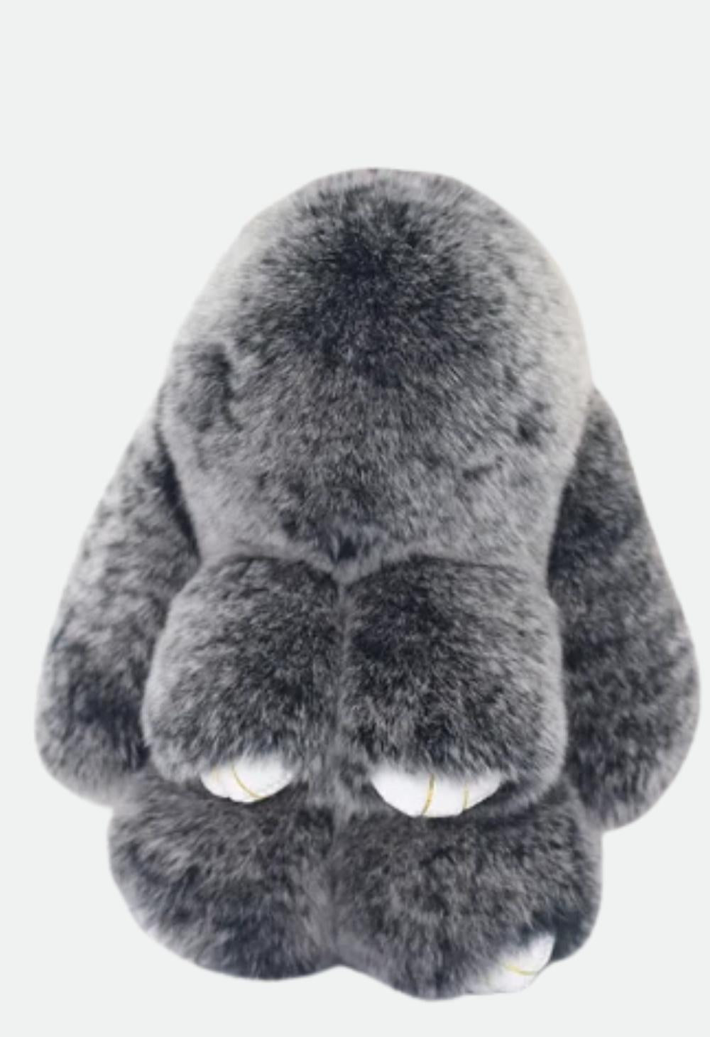 Heavenly Craft Rabbit Fur Doll Keychain