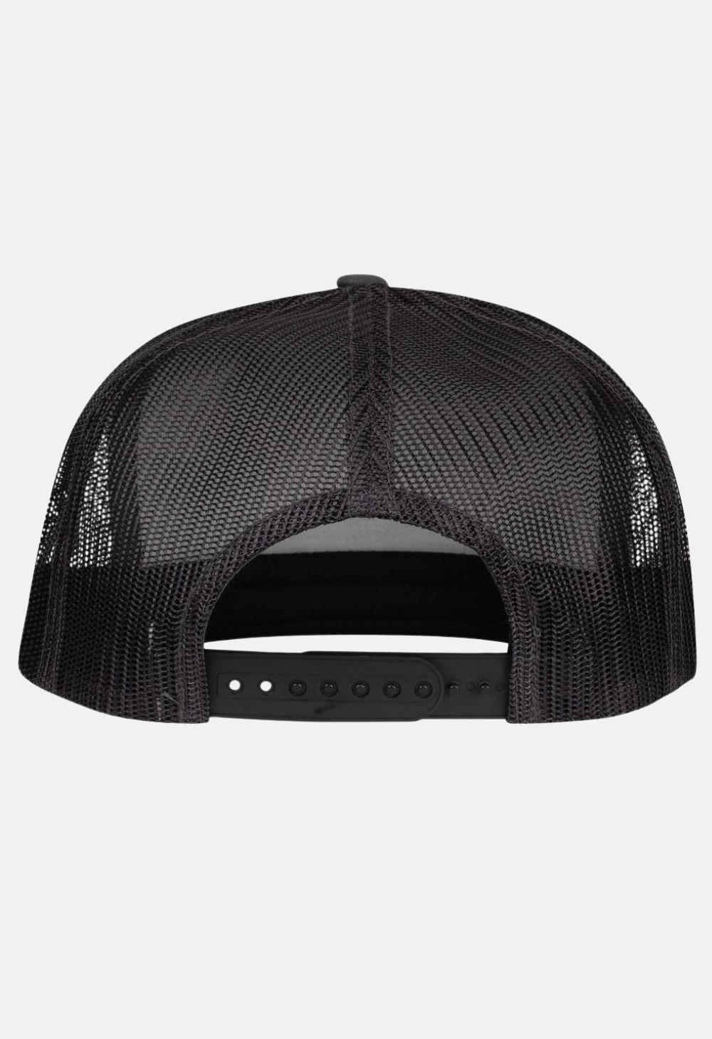 Lazy J Ranch Charcoal Grey Red America's Best Brand Classic Five Panel Trucker Hat