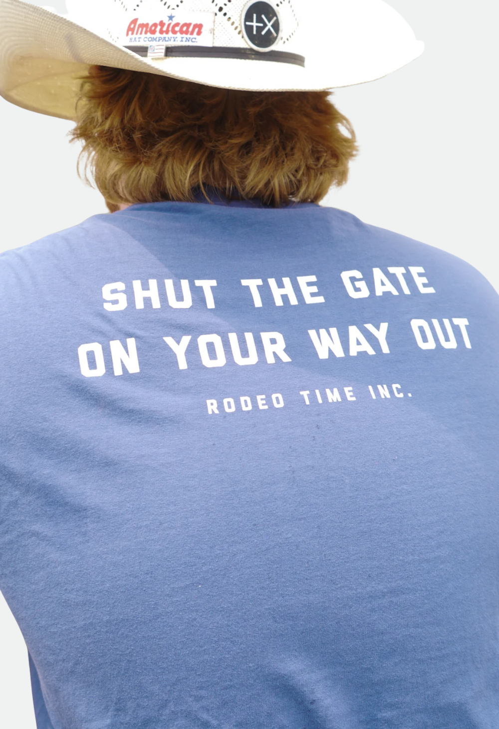 Rodeo Time Leaner Pocket T