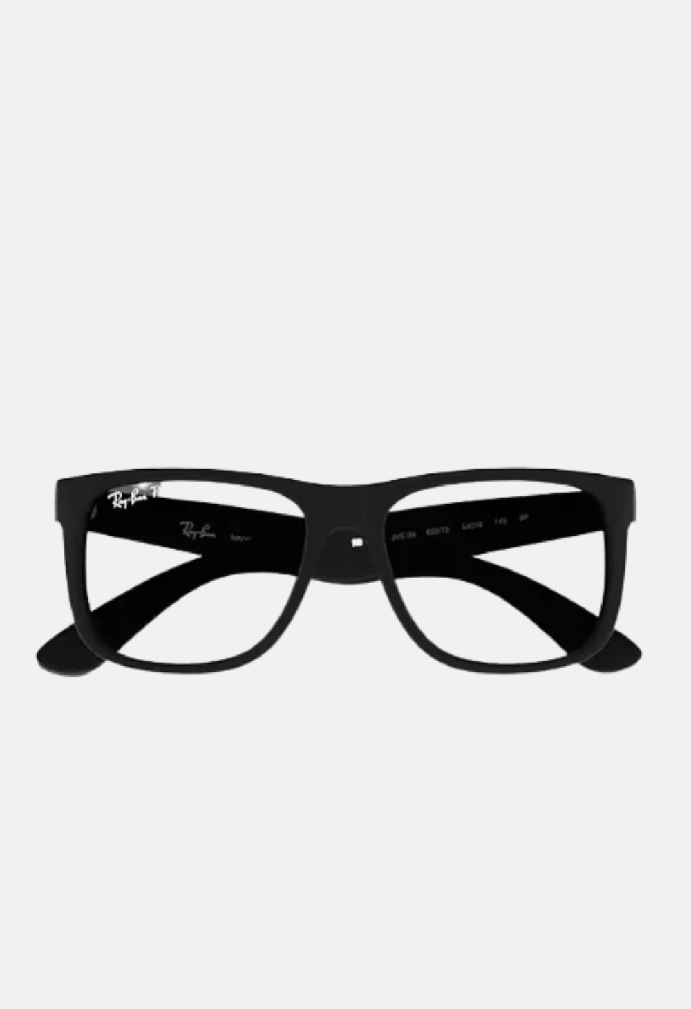 Ray-Ban Justin Rubber Black W/Light Grey Gradient Dark Grey