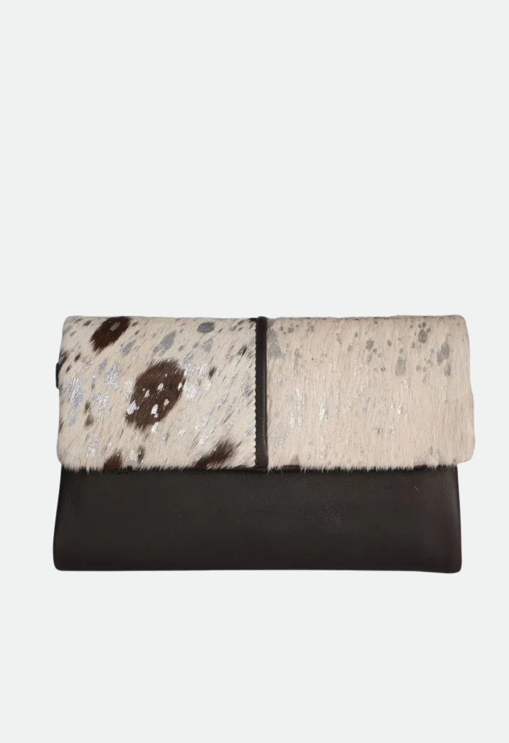 Cenzoni Ladies Hairon Foil Oil Pull-up Leather Wallet