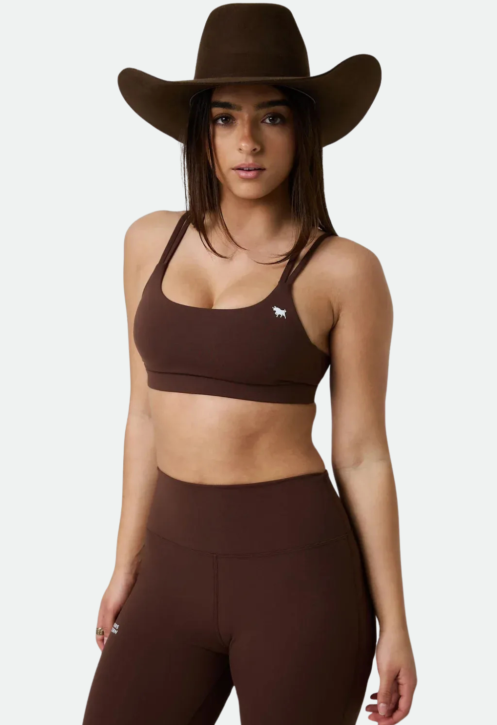 Ringers Western Women's Anikafit Signature Crop - Chocolate