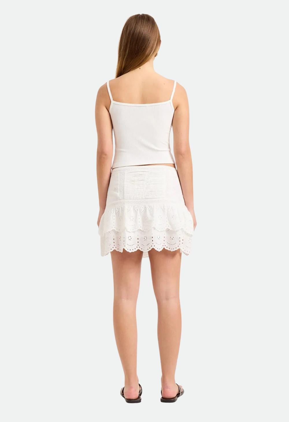 Rolla’s Women’s Darling Rhythm Mini Skirt – White