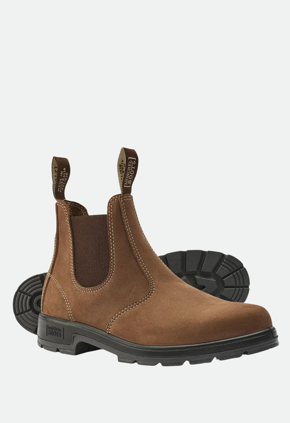 Mongrel Vintage Brown K9 Elastic Sided Boot