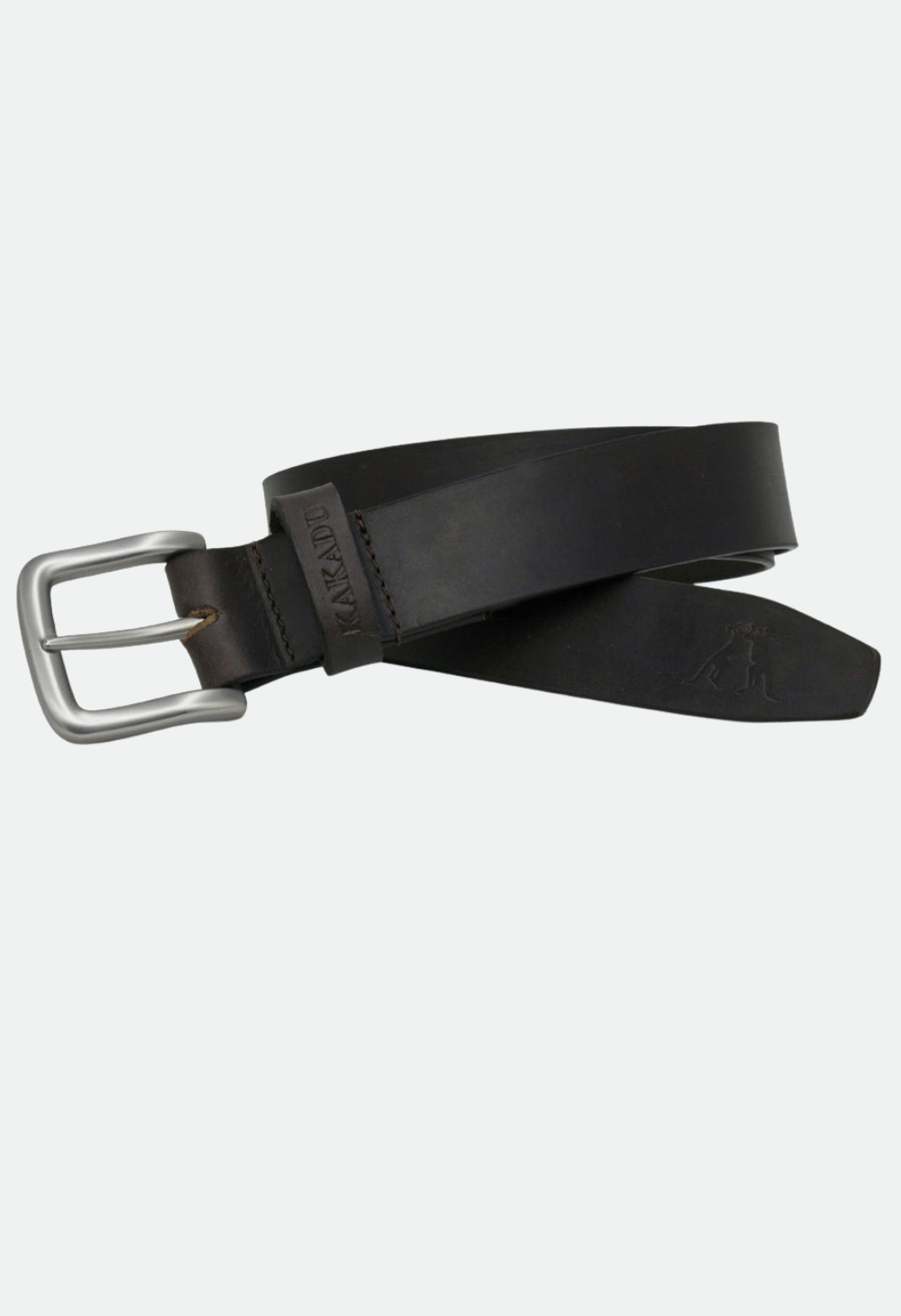 Kakadu Rustler Belt Single Keeper - Black