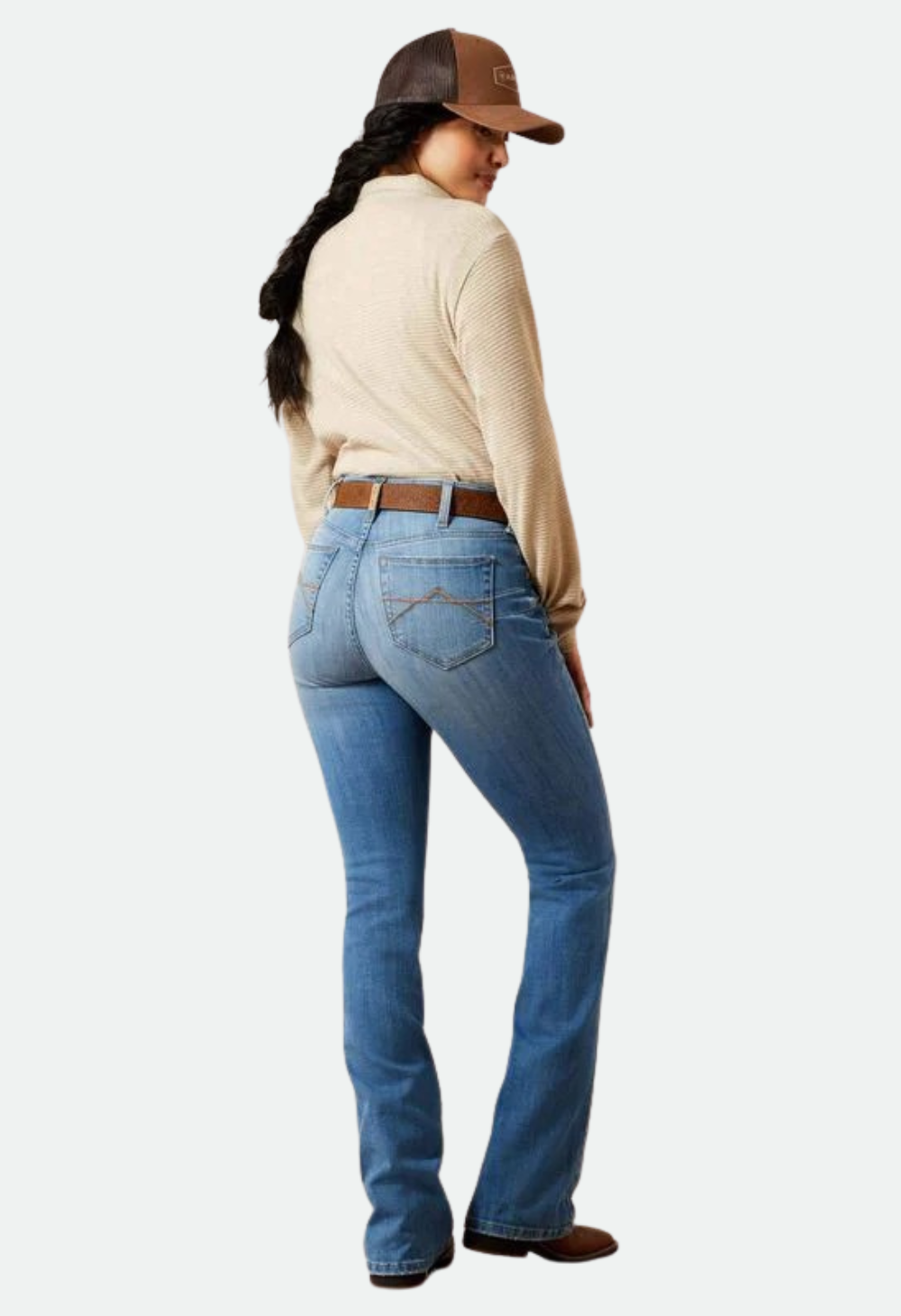 Ariat Women's High Rise Camellia Boot Cut Jean - Glendale