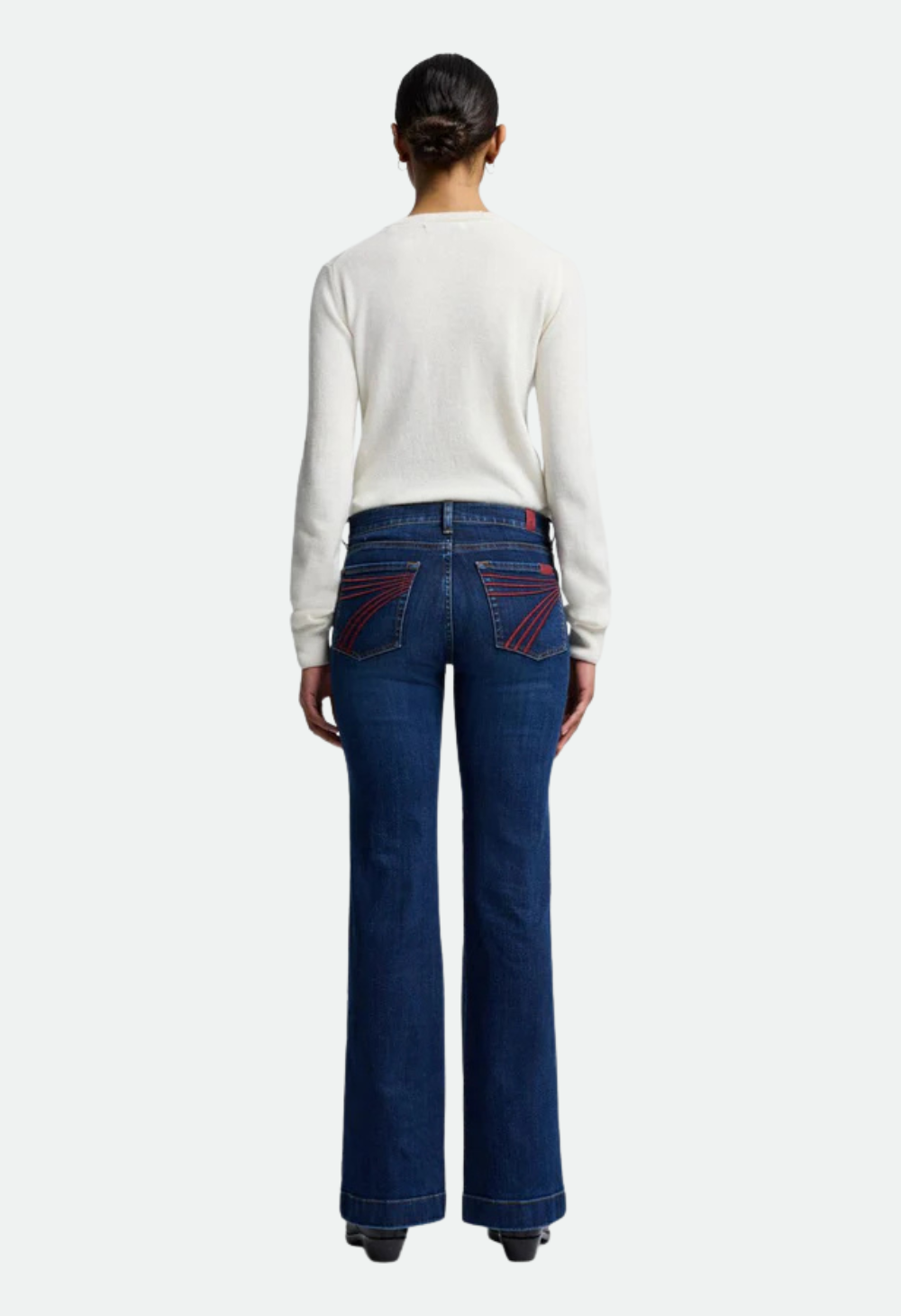 7 For All Mankind Heritage Dojo Rebellion Dark Blue