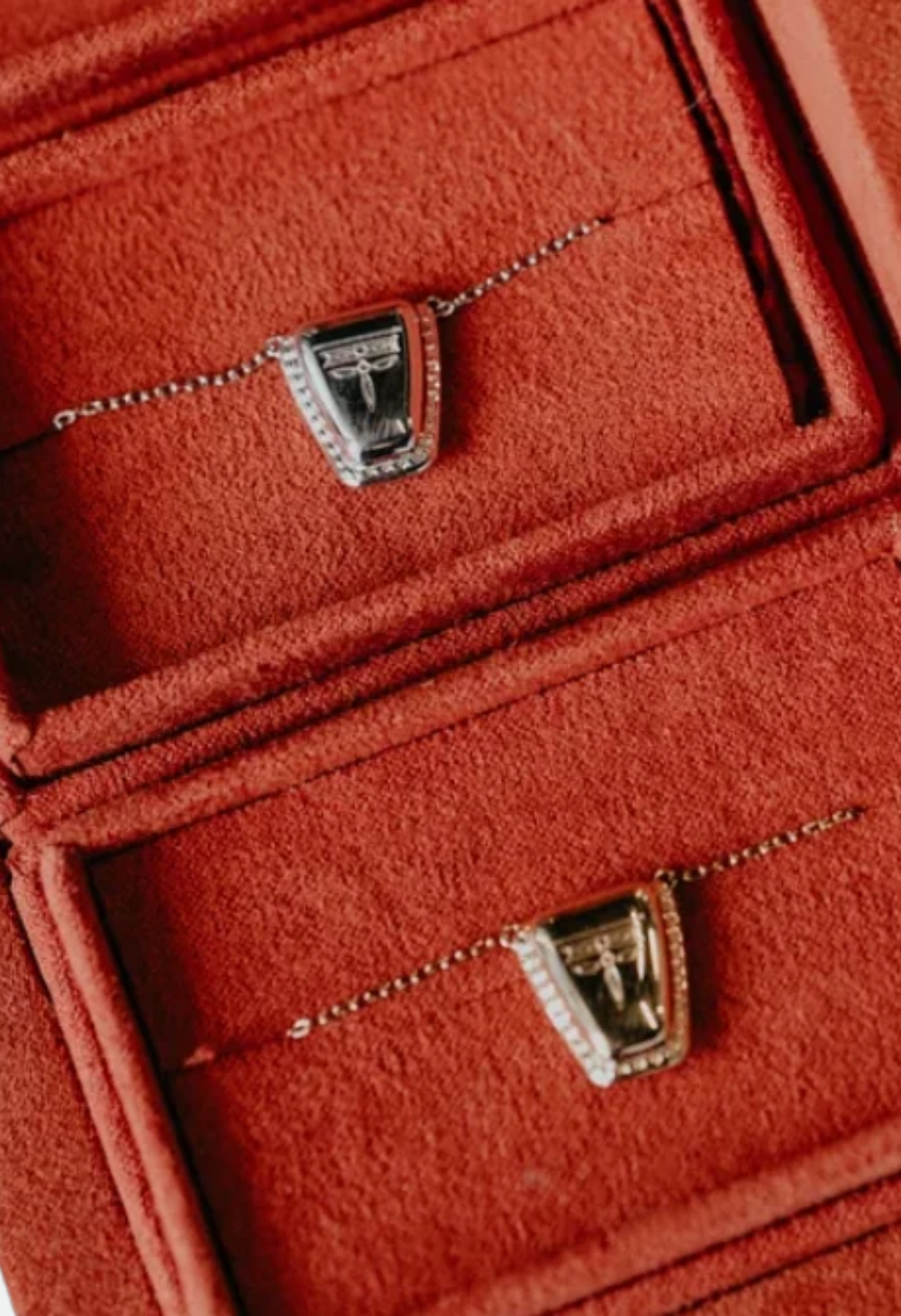 SpurWest Square Boot Tip Necklace