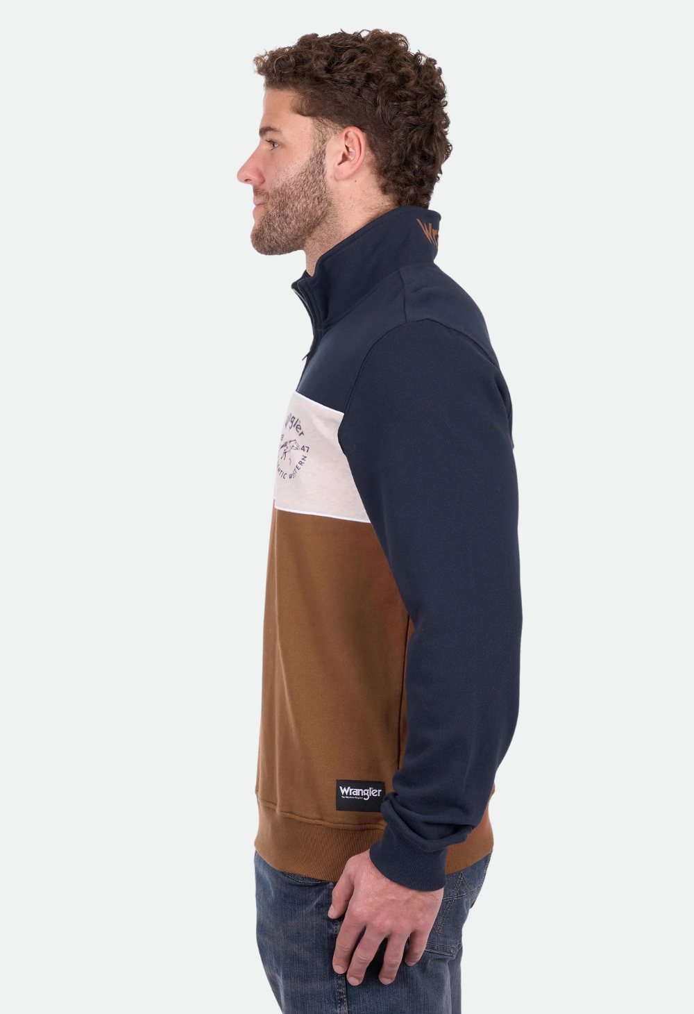 Wrangler Men’s Steve 1/4 Zip Pullover