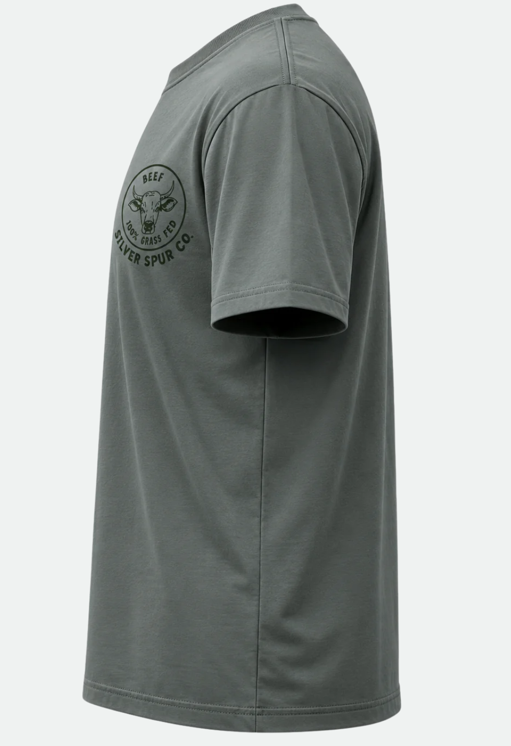 Silver Spur Hat Co. SS Cattle Co Tee - Shadow