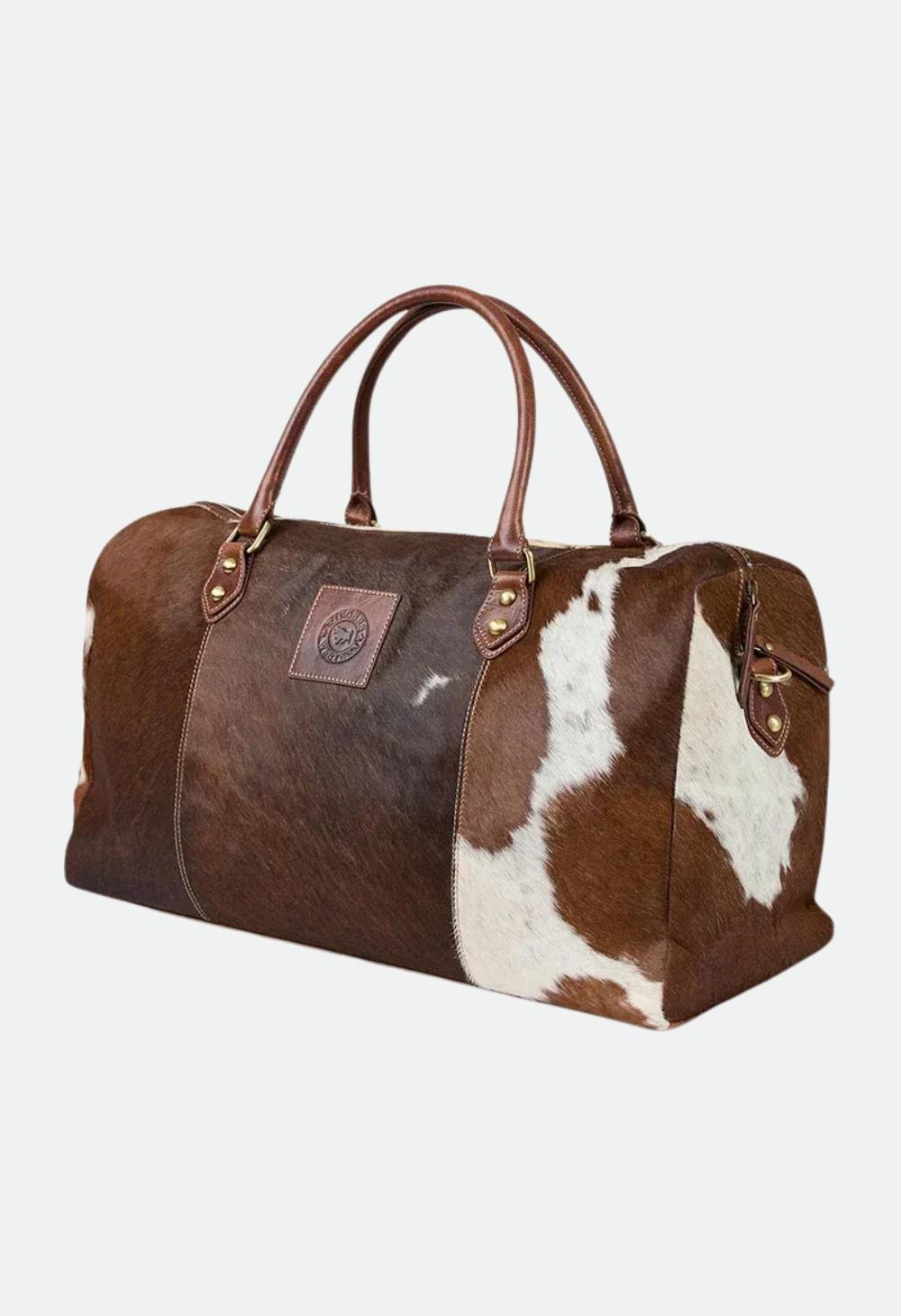 Ringers Western Toro Fur Duffle - Off White/Brown