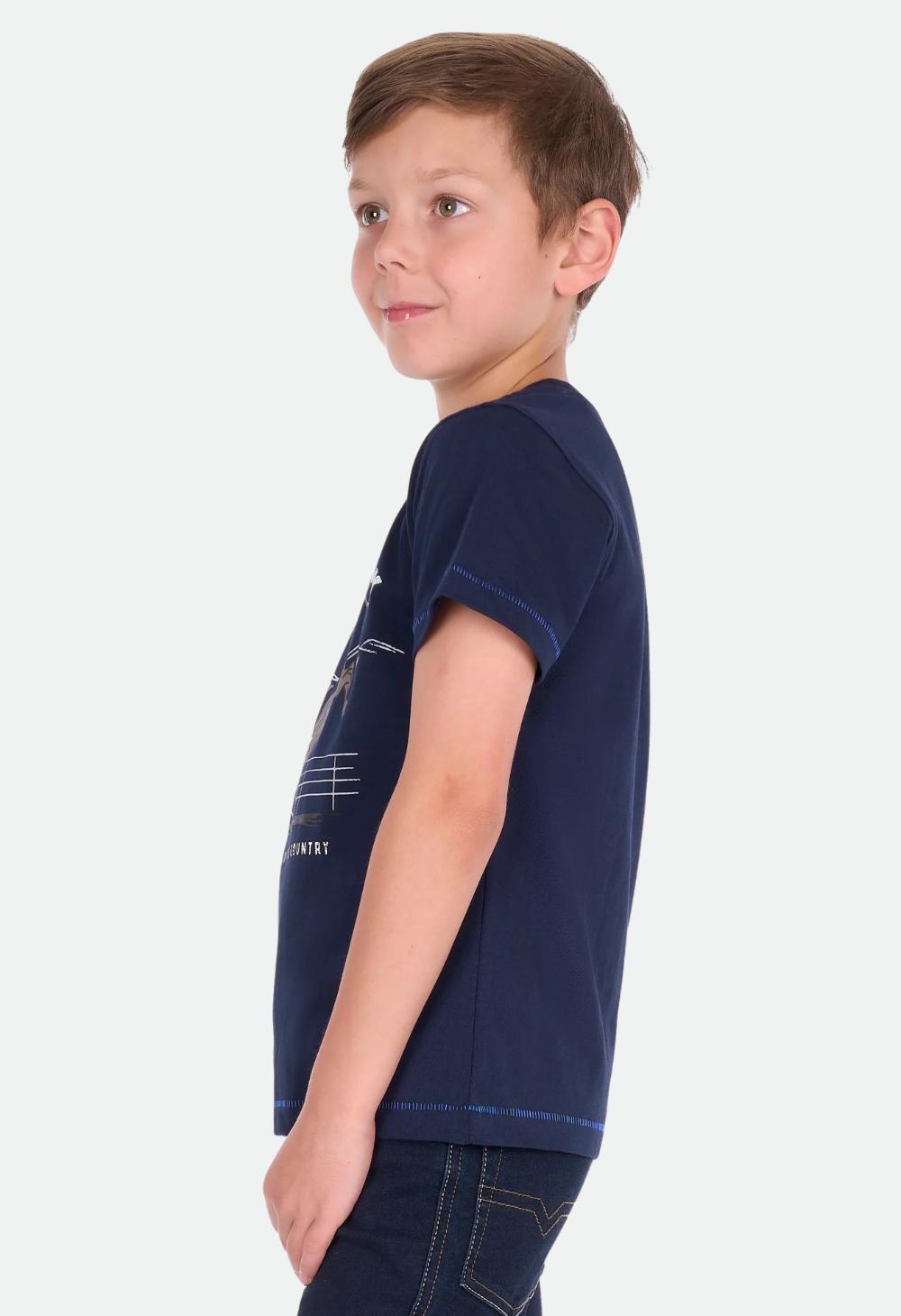 Thomas Cook Boys Dean Short Sleeve Tee - Navy