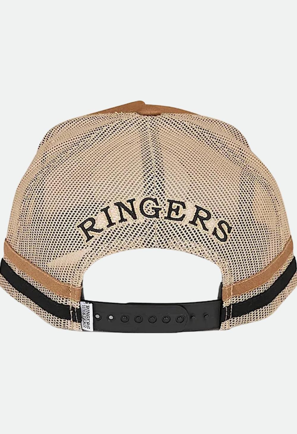 Ringers Western Workhorse Deep Fit Trucker Cap - Clay/Black