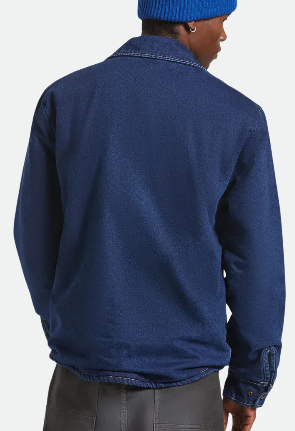 Brixton Men's Durham Lined Jacket - Washed Denim