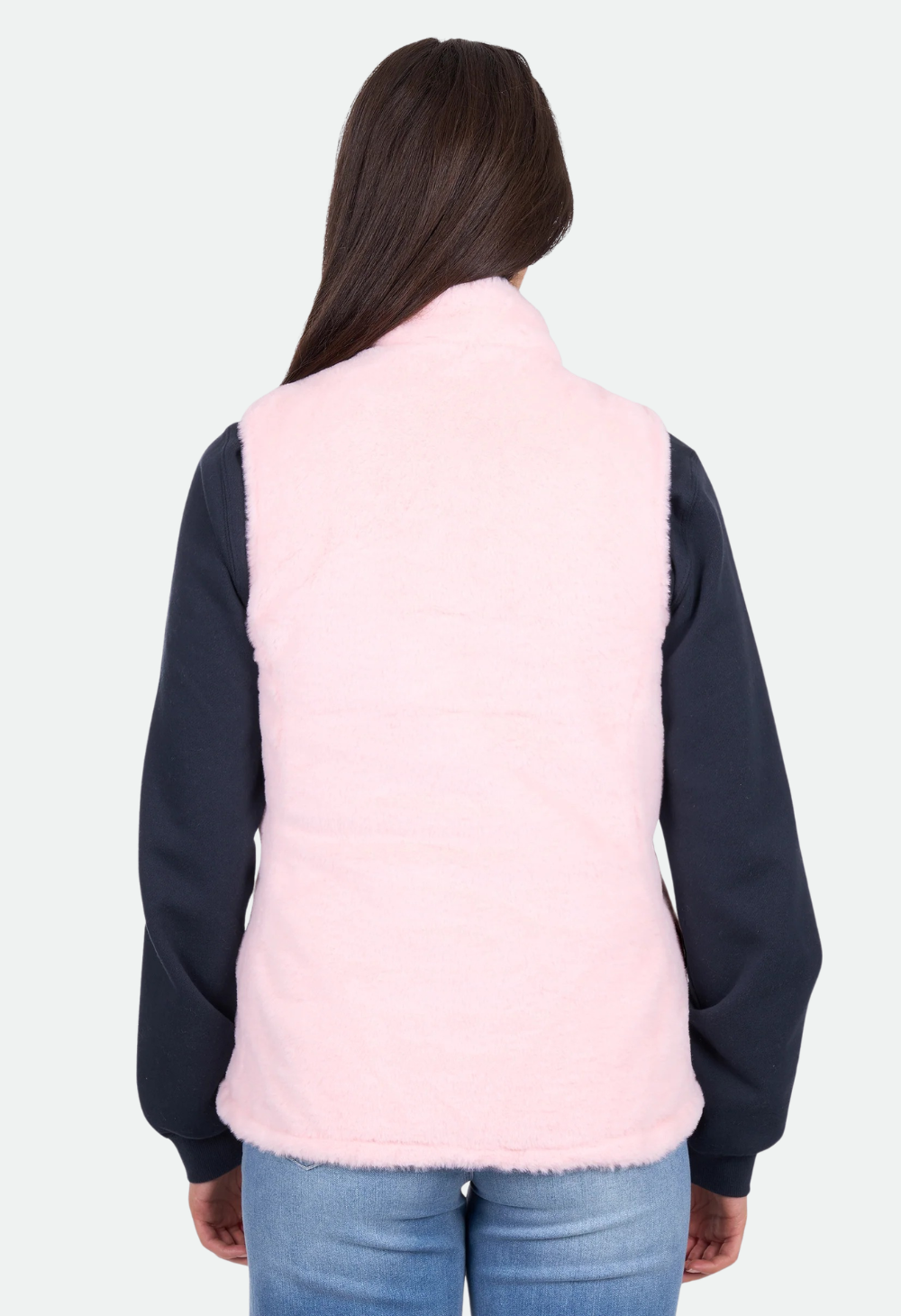 Wrangler Women’s Marta Reversible Vest - Navy/Pink