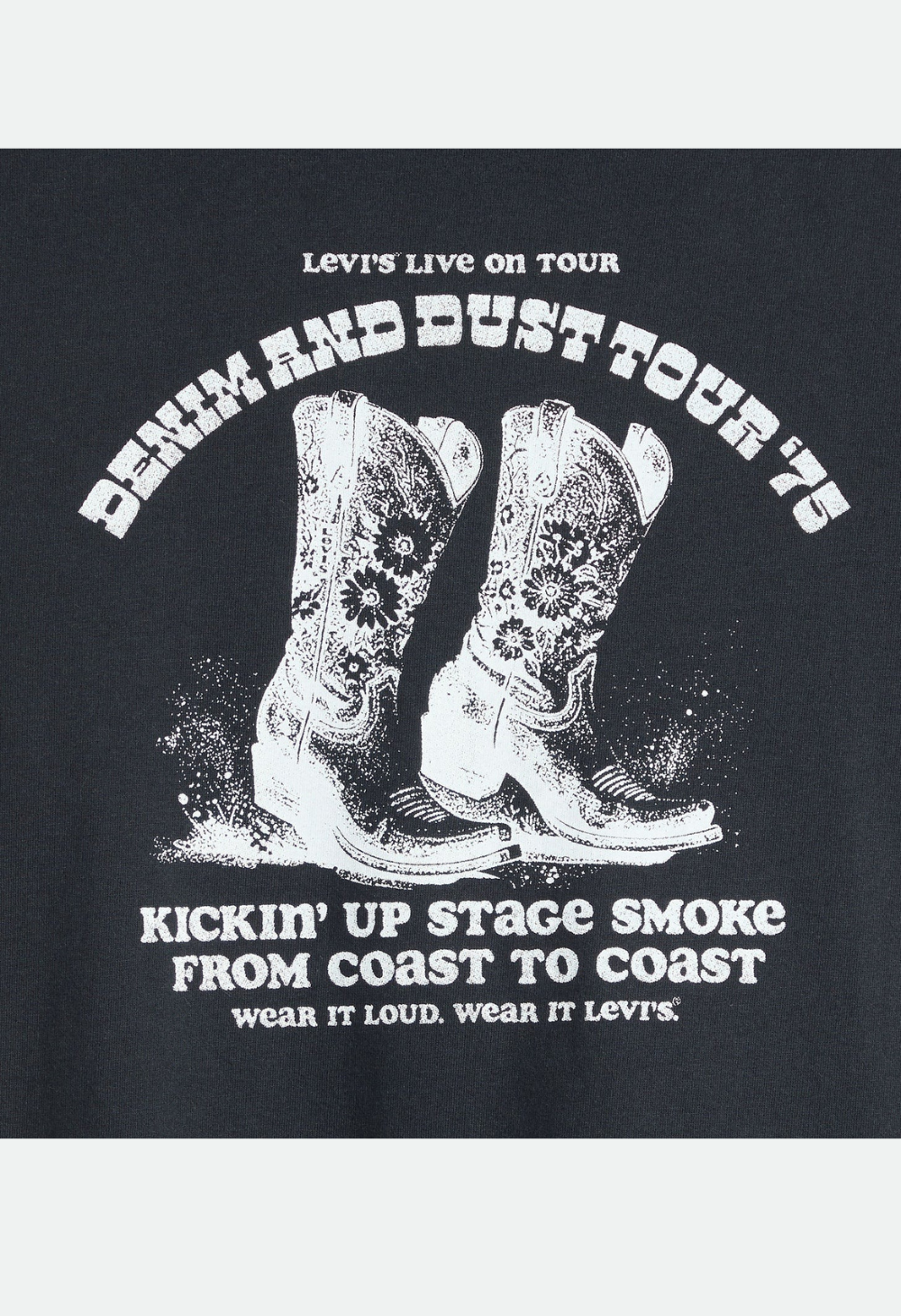 Levi's® Graphic Favorite Tee – Denim and Dust Boots Anthracite