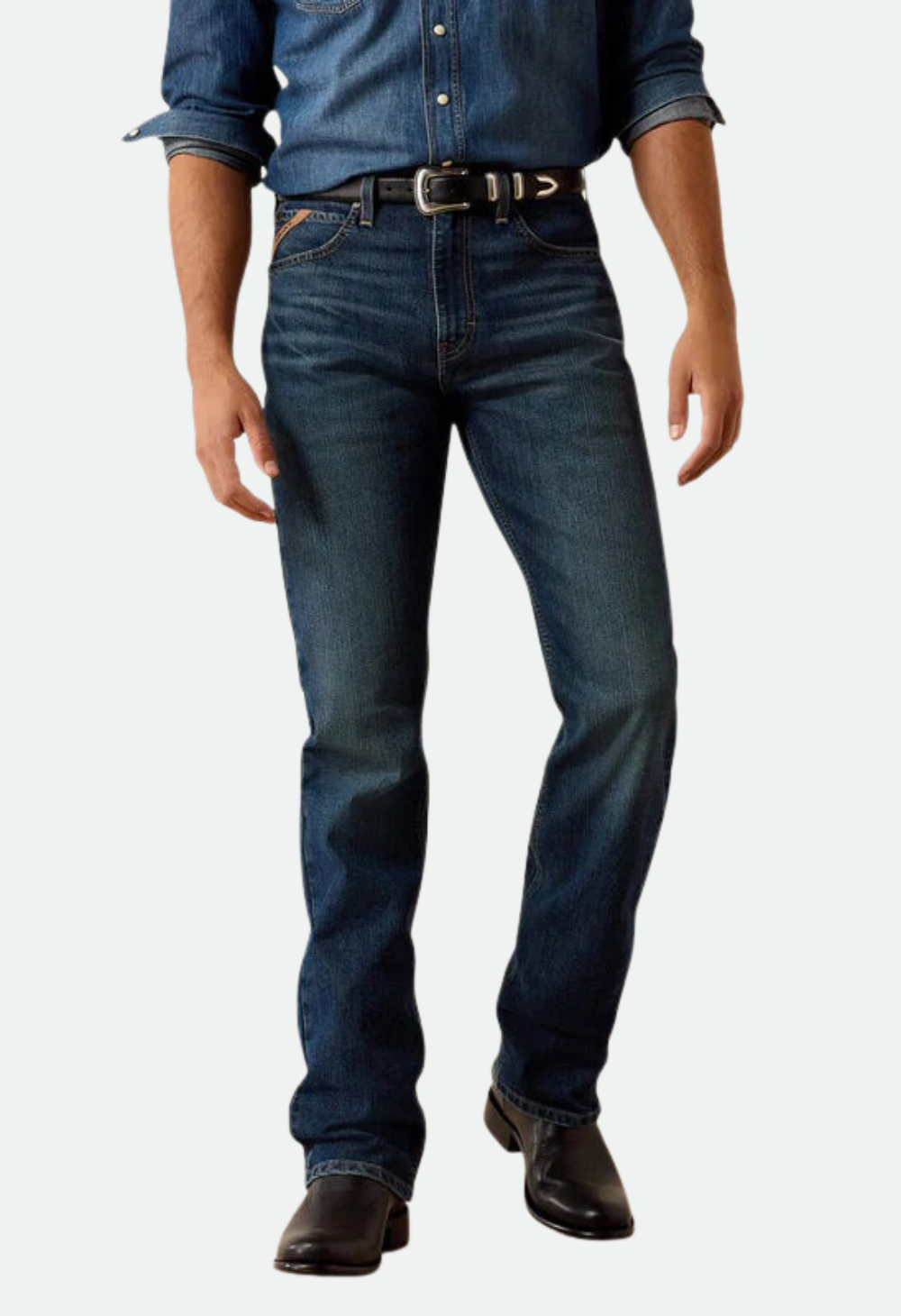 Ariat Mens M7 Slim Ray Classic Rise Pro Series Straight Leg Jeans Encinitas