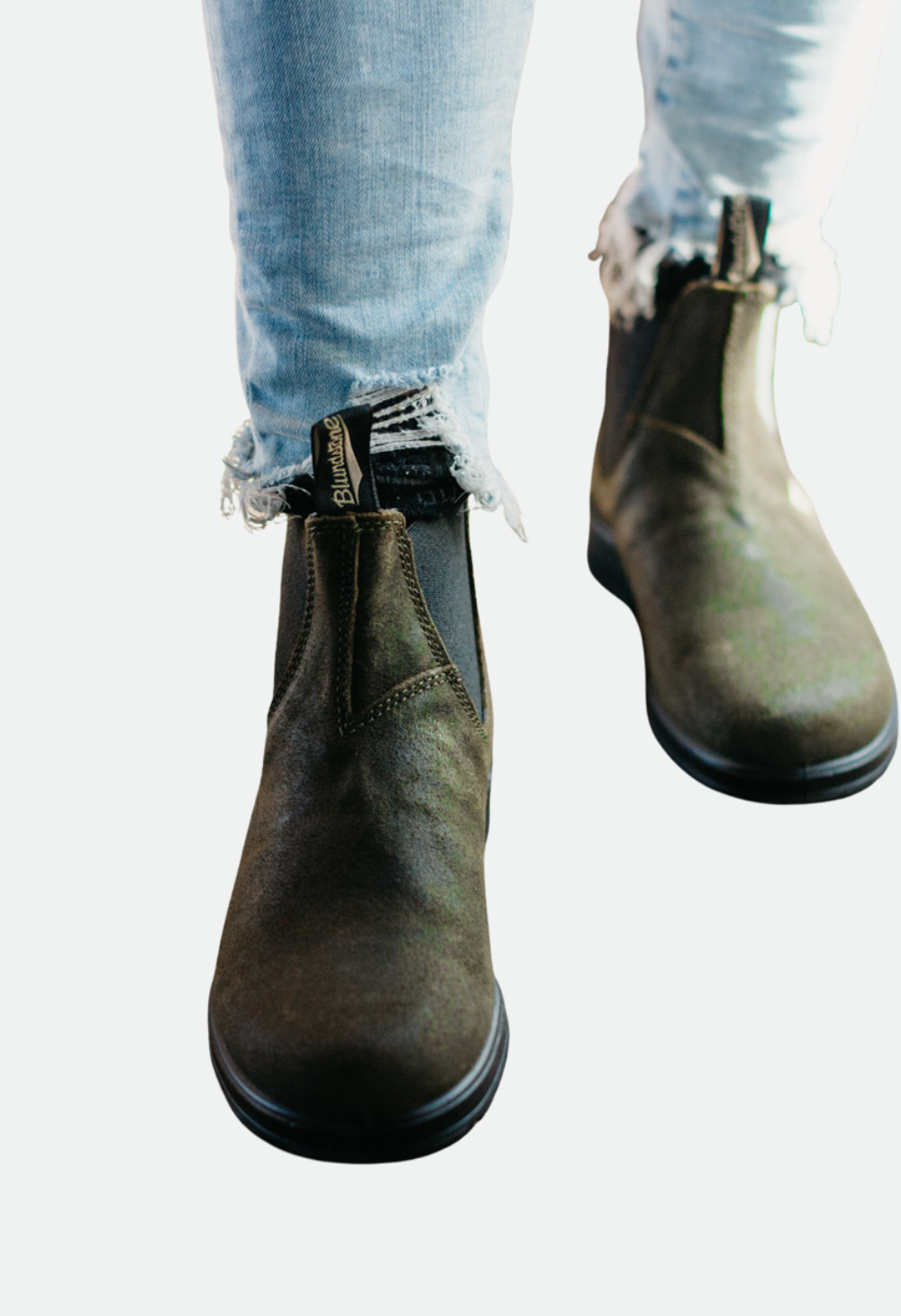 Blundstone 1615 Unisex Elastic Sided Suede Boot