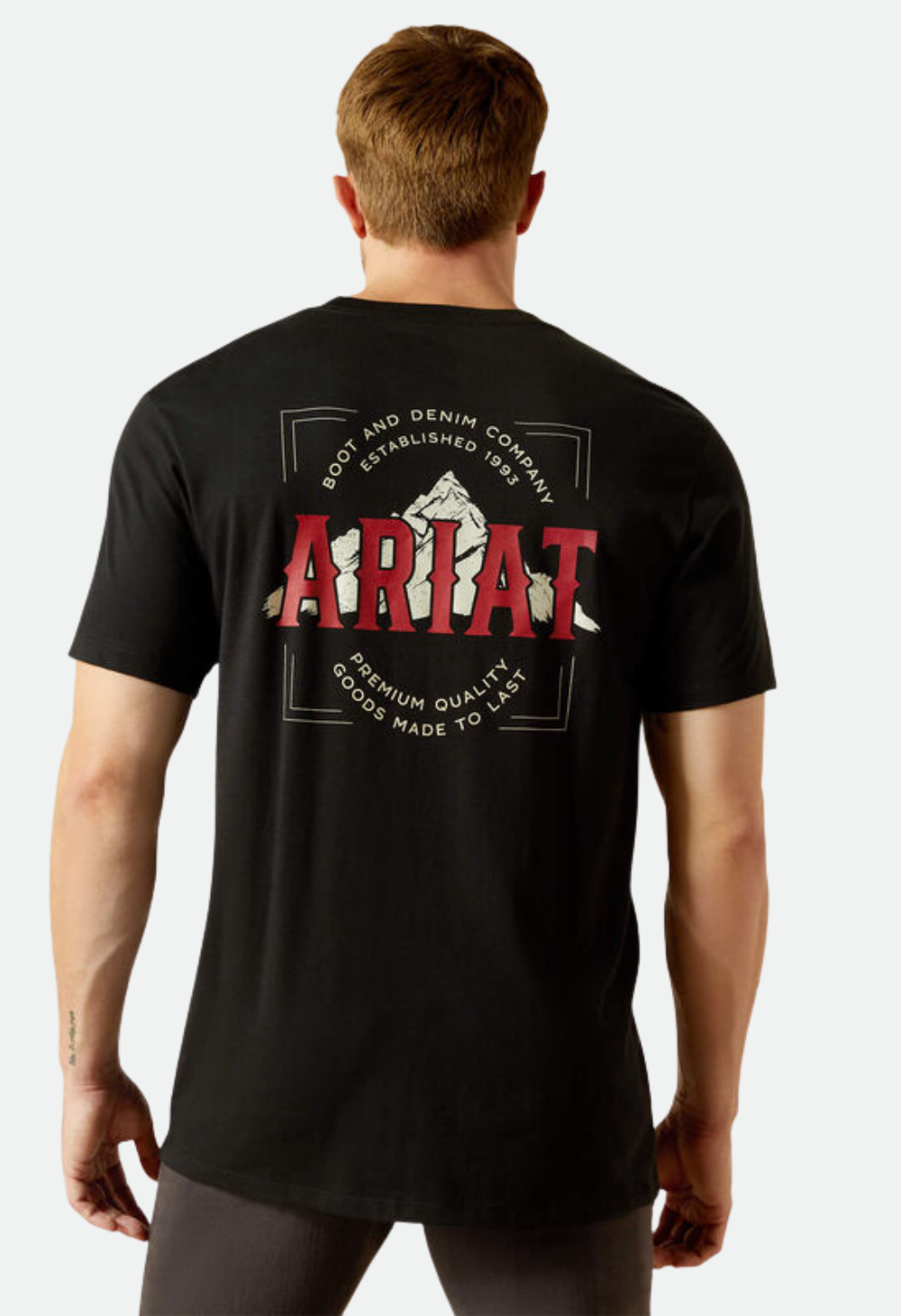 Ariat Men's NAB Mountain T-Shirt - Black