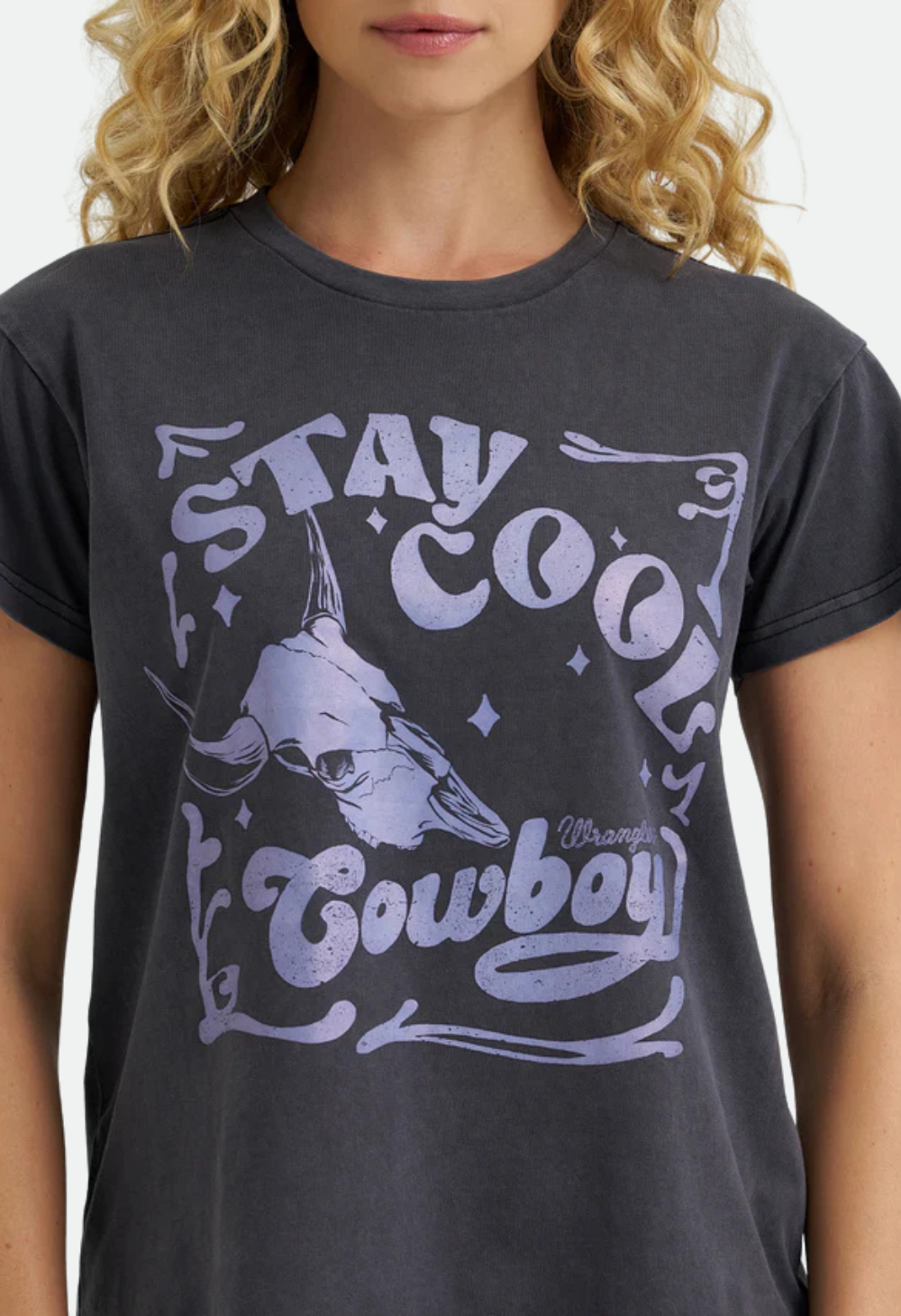 Wrangler Women's Retro Stay Cool T-Shirt - Reg Fit Ss Tee