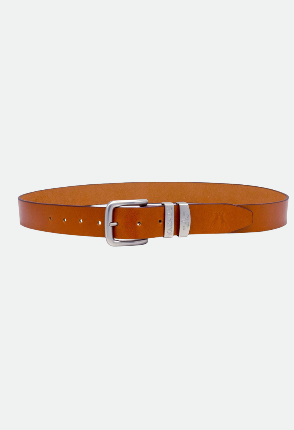 Kakadu Ironbark Belt Double Keeper - Tan