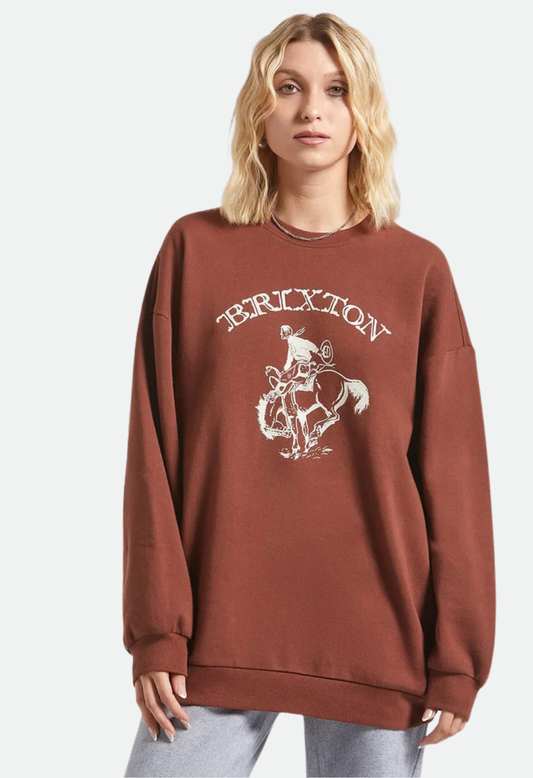 Brixton Womens Western Crewneck Sweatshirt
